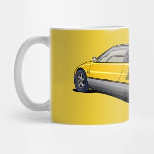 Autozam AZ-1 in Yellow Mug